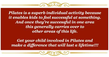 Pilates is a superb individual activity for kids Pilates is a superb individual activity for kids